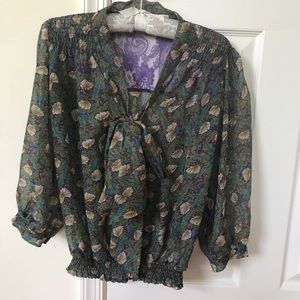 Gibson Patterned Blouse