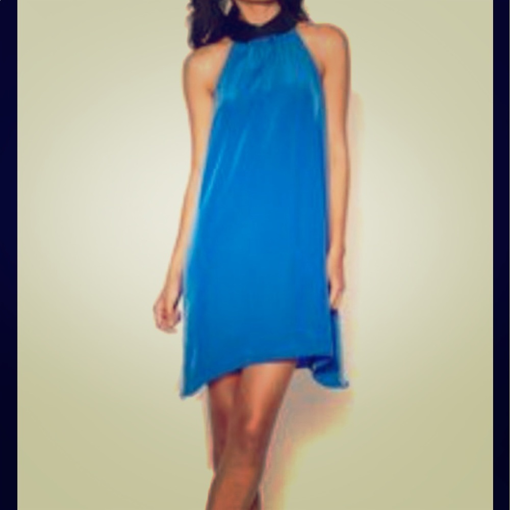Hunter Dixon Reese Halter Cobalt Blue Size M