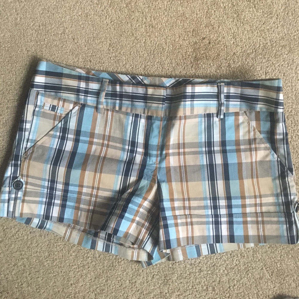 Plaid shorts by Forever 21