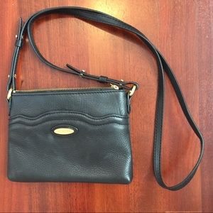 Tahari black cross body