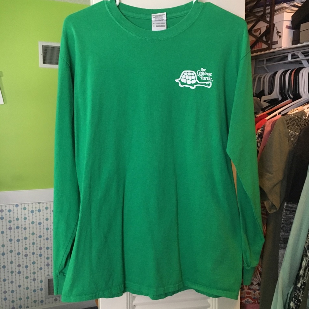 Size medium Green Turtle long sleeve
