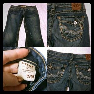 Denim Jeans. Big Star. 30R