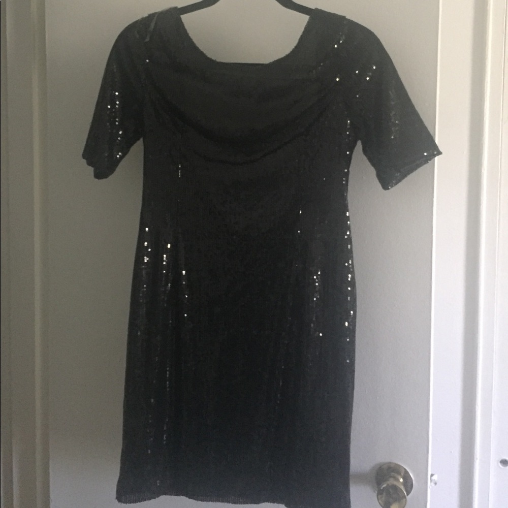 Sequin short dress