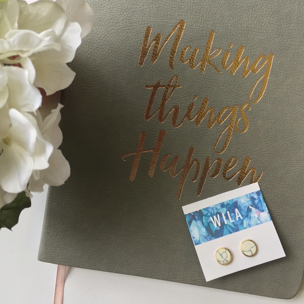 [WILA] Marble Studs