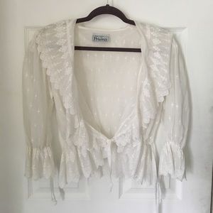 Vintage lace blouse