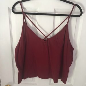 Strappy crop top