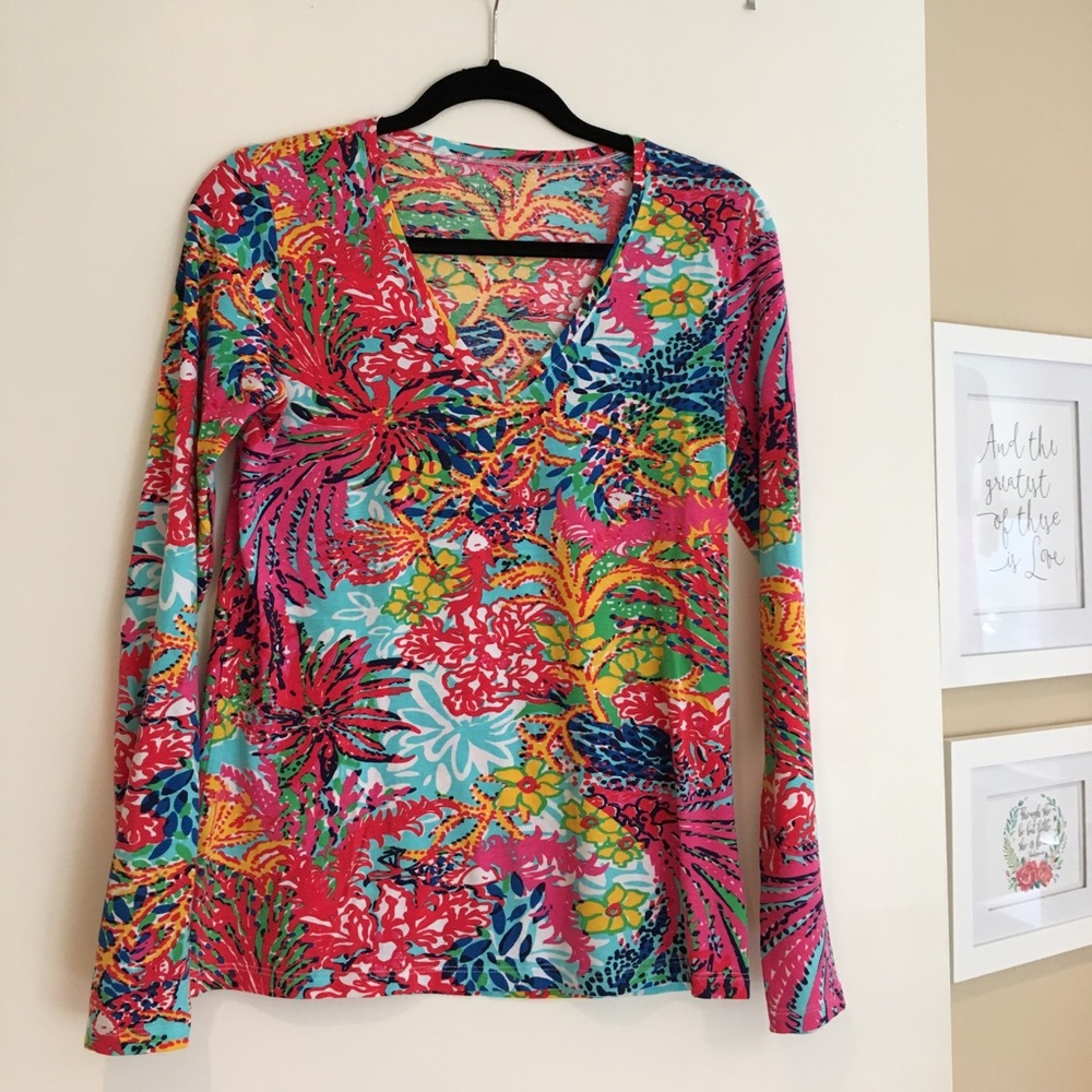 Lilly Pulitzer long sleeve shirt