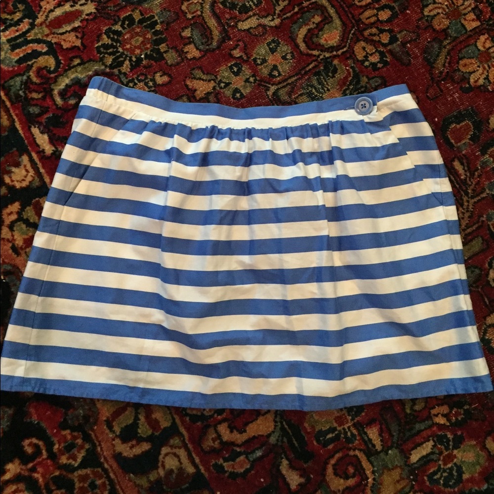 EUC Lilly striped skirt, Sz Lg