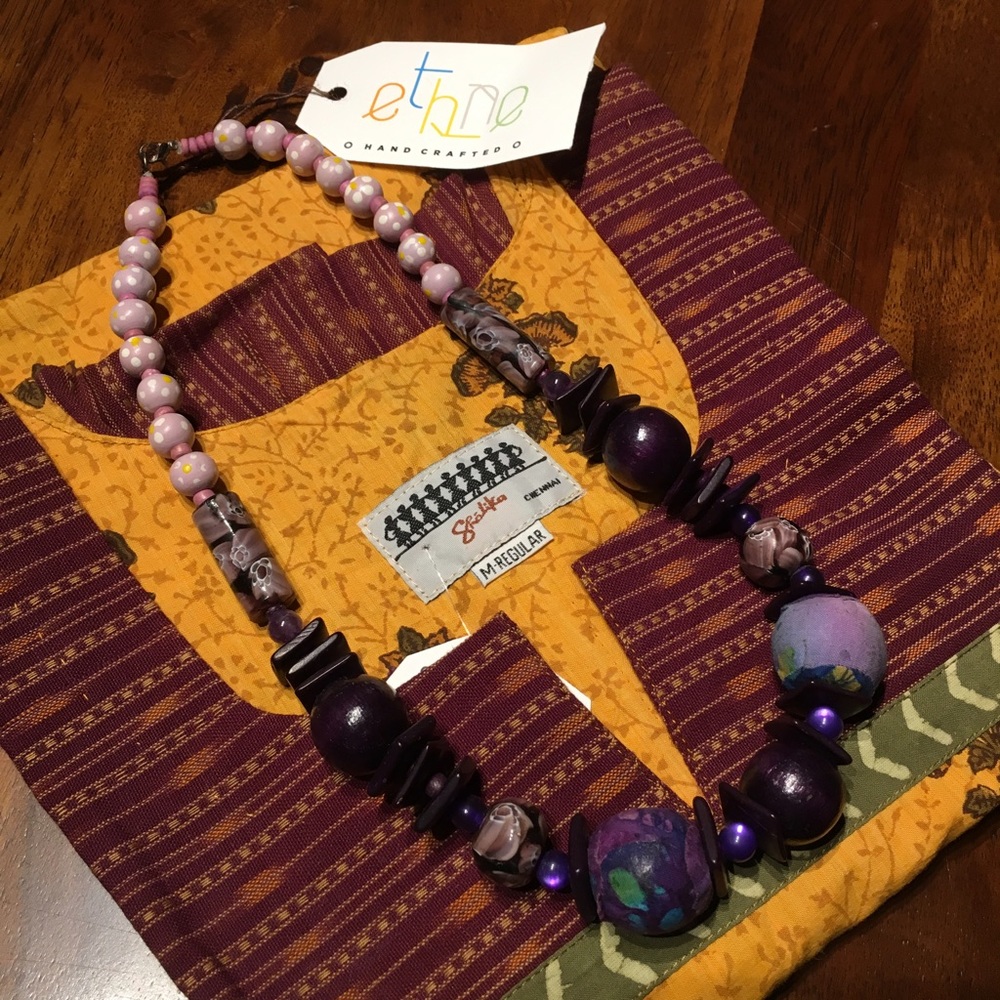 West African handmade necklace jewelry