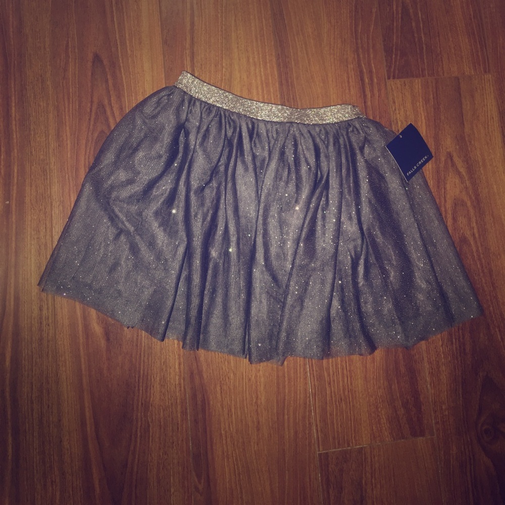 NWT sparkly girls skirt!