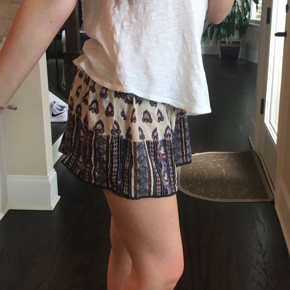 Flowy Pattern Shorts (SOLD)