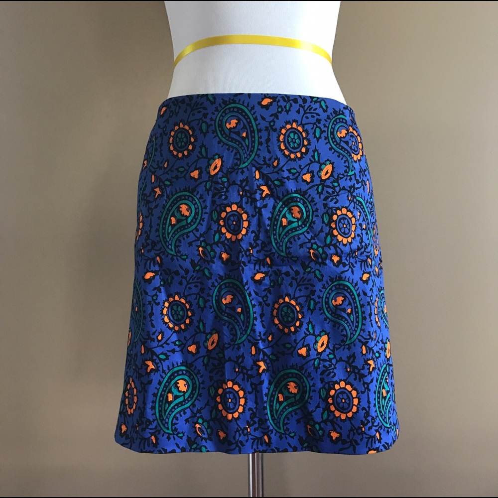 JCrew Patterned Skirt