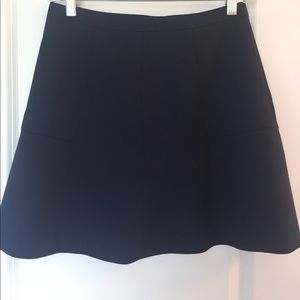 J. Crew fit and flare mini skirt