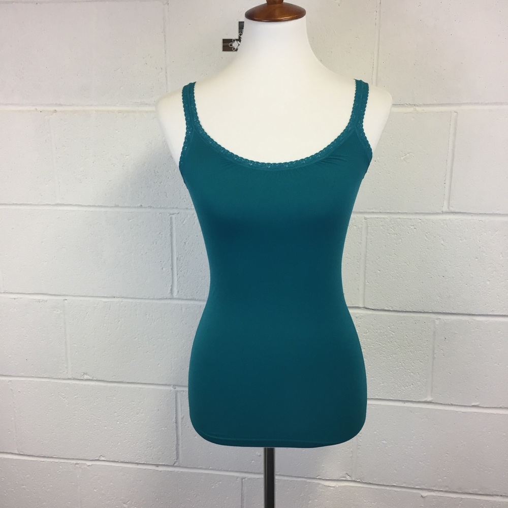 The Limited stretch Tank with lace detail SZ S