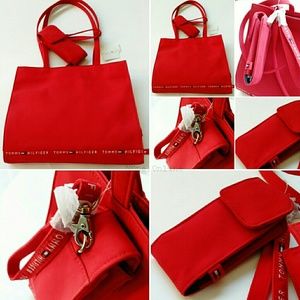 Tommy Hilfiger Vintage Tote w Accessories