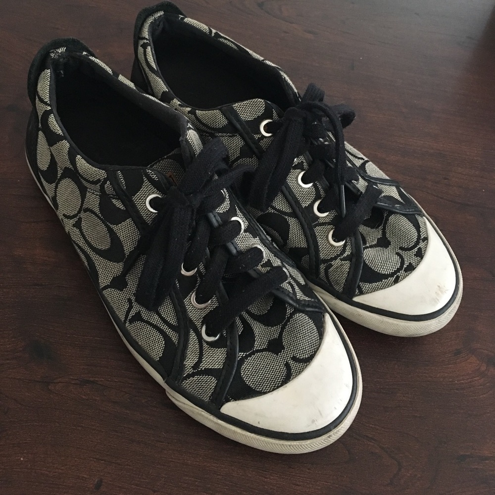 Coach logo sneakers