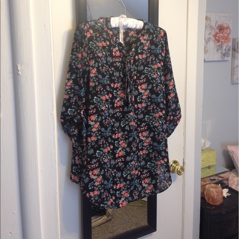 Floral blouse