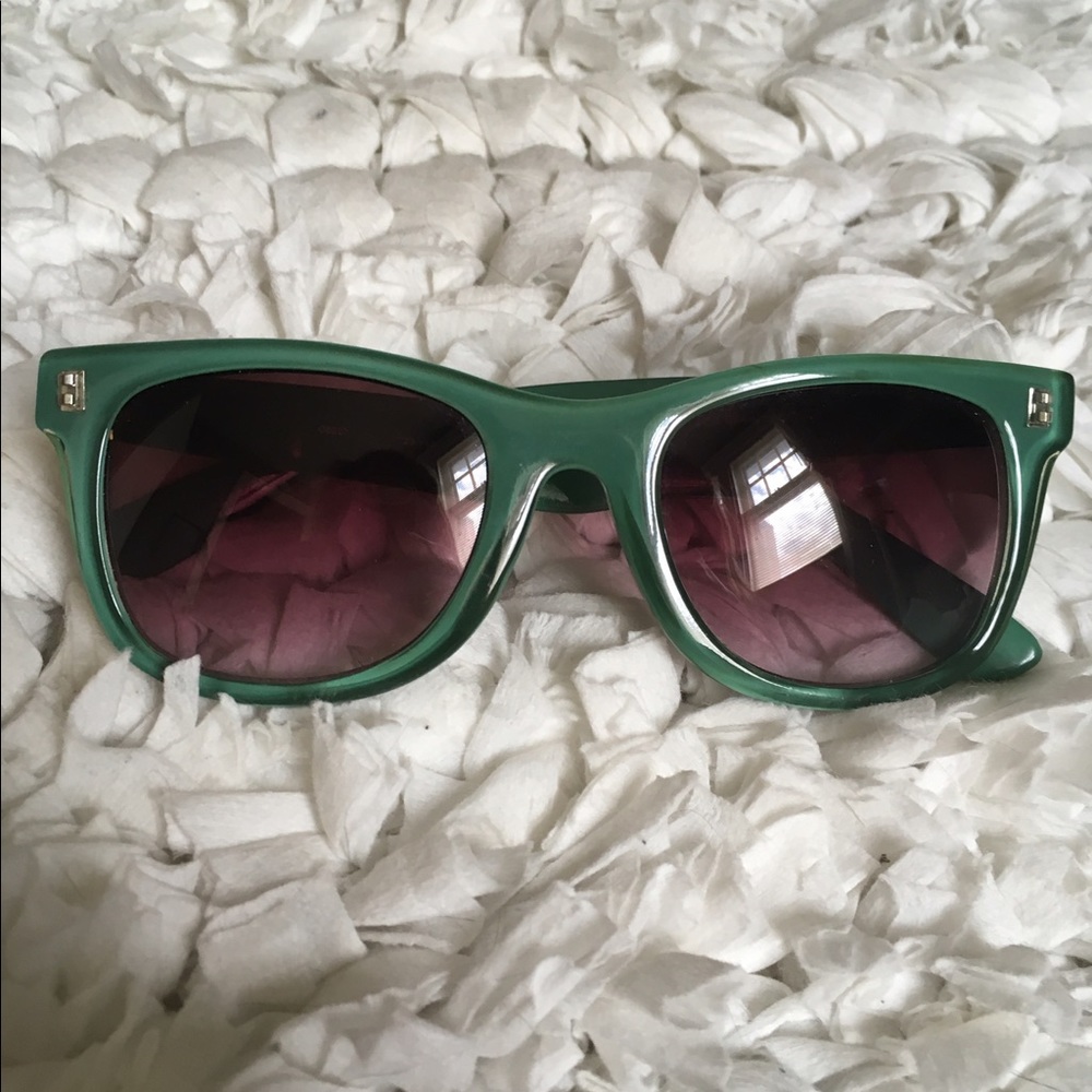 Cole Haan Mint Wayfarer Sunglasses