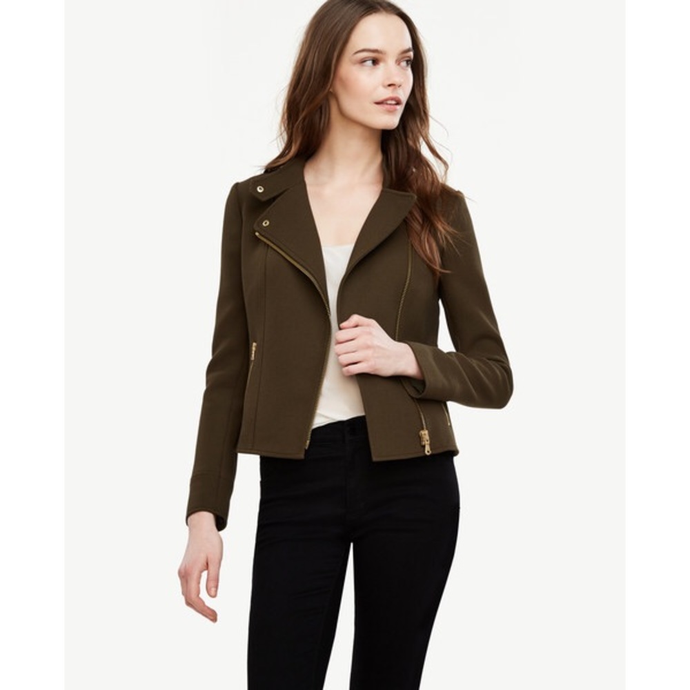 Ann Taylor Moto Jacket-