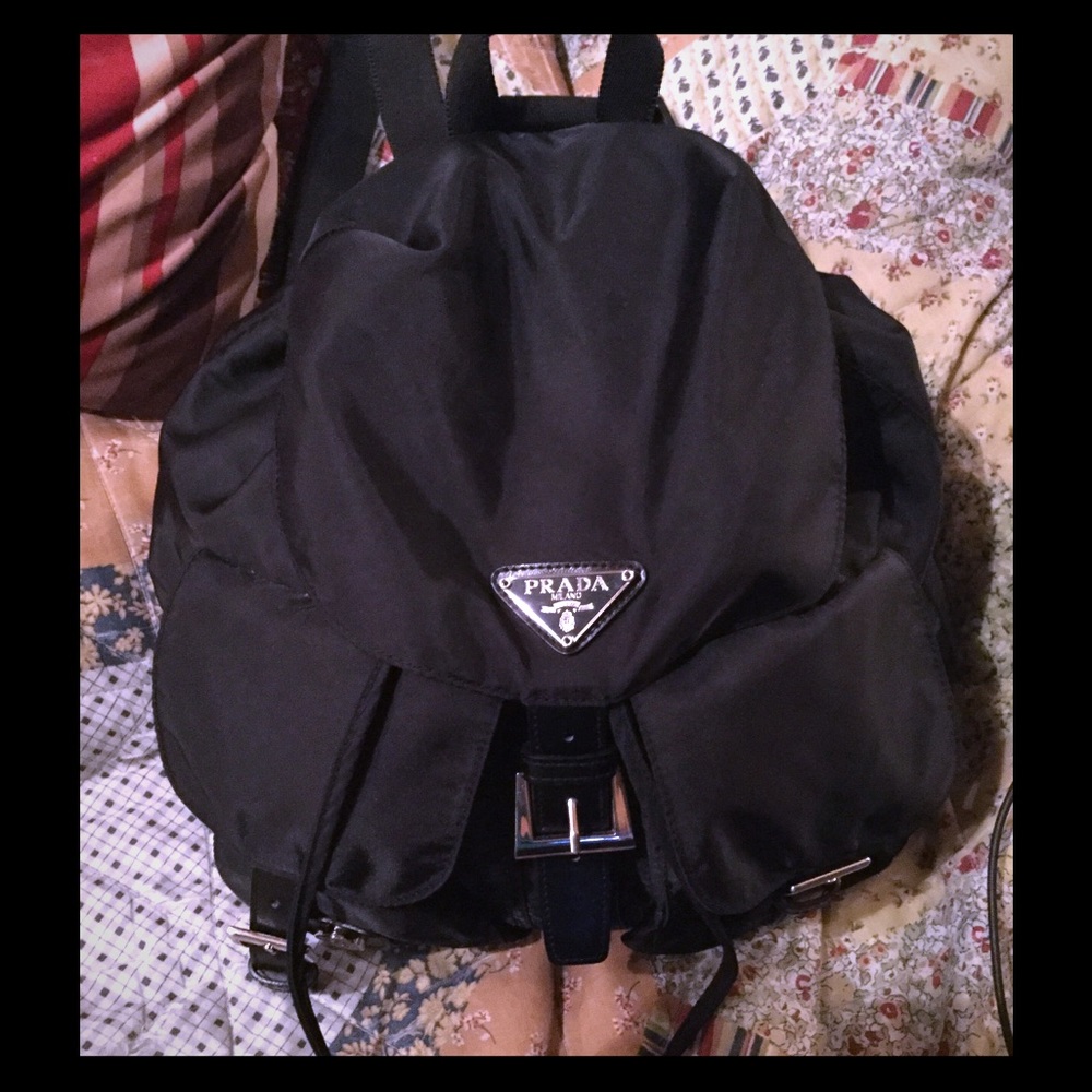 Authentic Prada Backpack