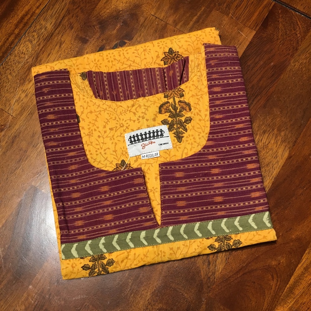 Handloomed Cotton ethnic tunic top