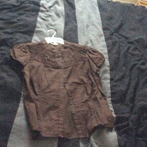 Sonoma brown shirt