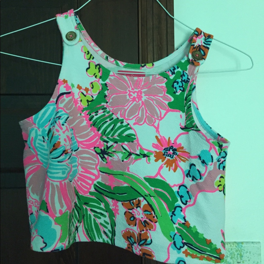 Lilly Pulitzer crop top