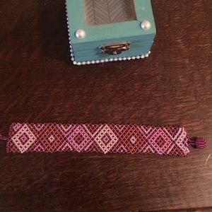 Handmade beaded South African bracelet