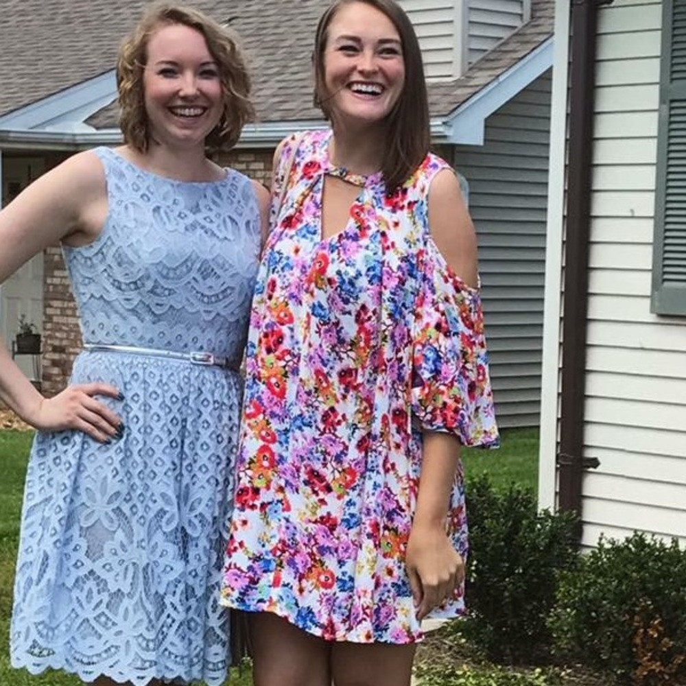 Umgee large floral dress