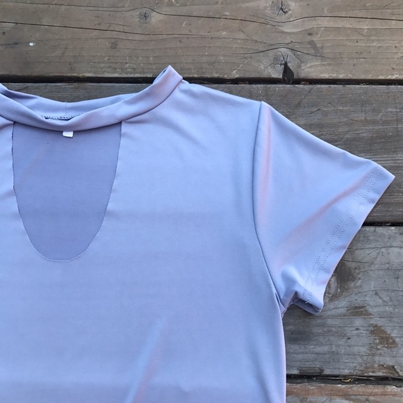 🌷 Choker Tee Top - Picture 4 of 5