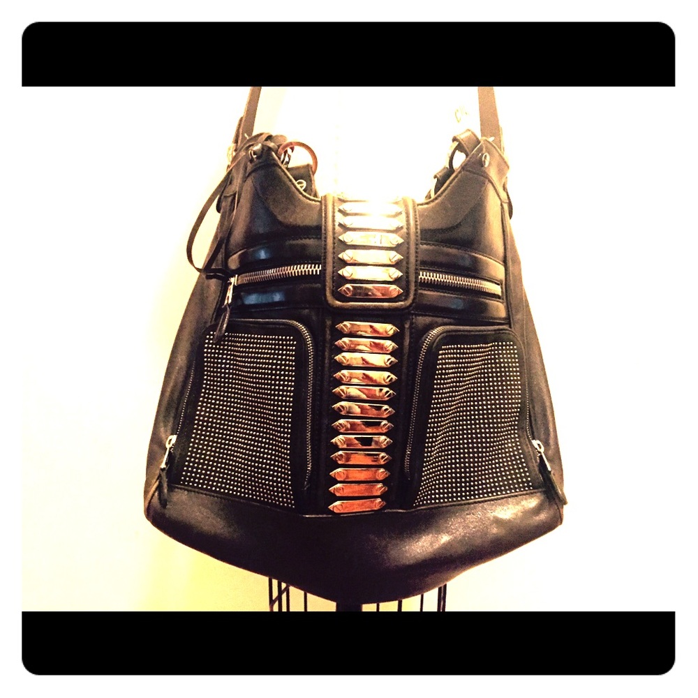 Balenciaga army green vintage handbag