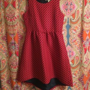 Anthropologie high low dress