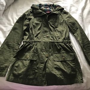 NEVER WORN army green jacket