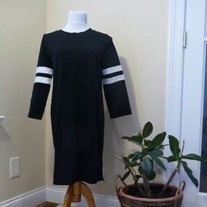 JCrew cotton long-sleeve casual dress