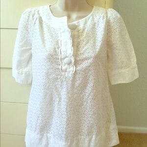 Banana Republic white blouse size XS