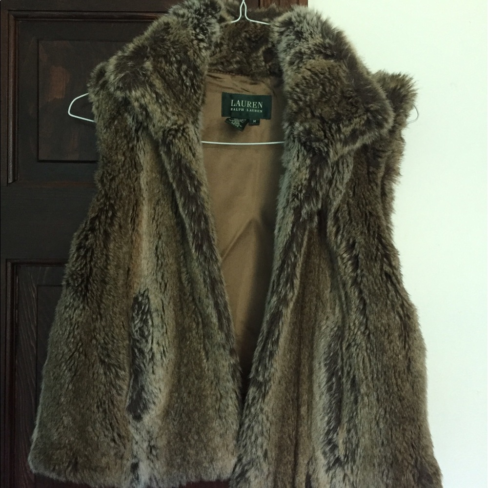 Ralph Lauren fur vest