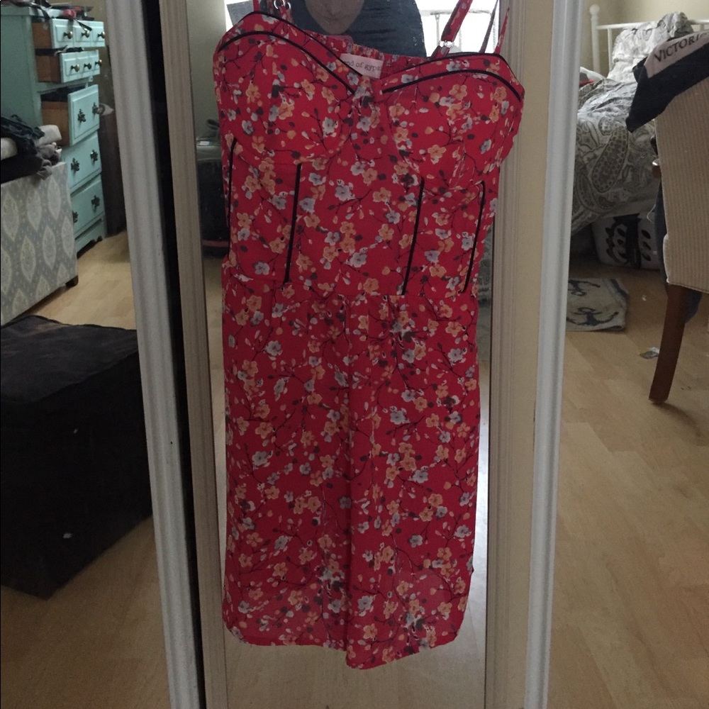 Floral Bustier Romper