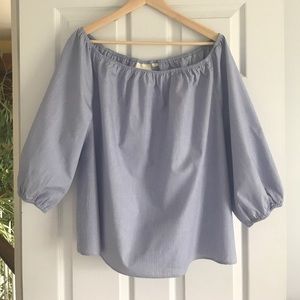 Anthropologie Off The Shoulder Blouse