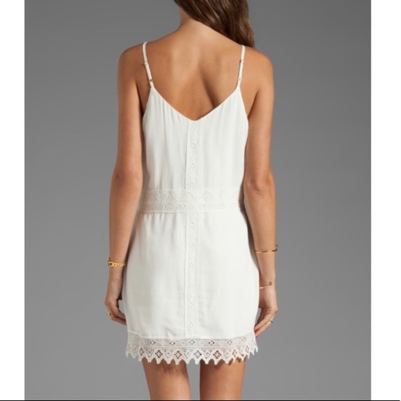 💋 Dolce Vita White Byzantine Dress Xs - Picture 3 of 8