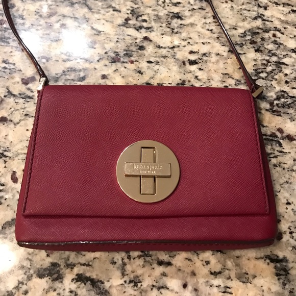 kate spade Handbags - Kate Spade maroon cross-body bag