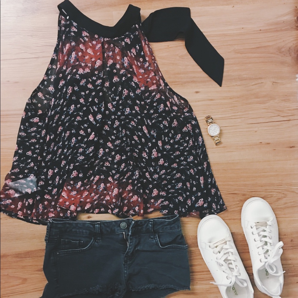 Flower summer top