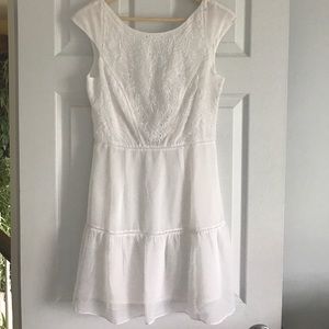 Urban Outfitters white eyelet dress