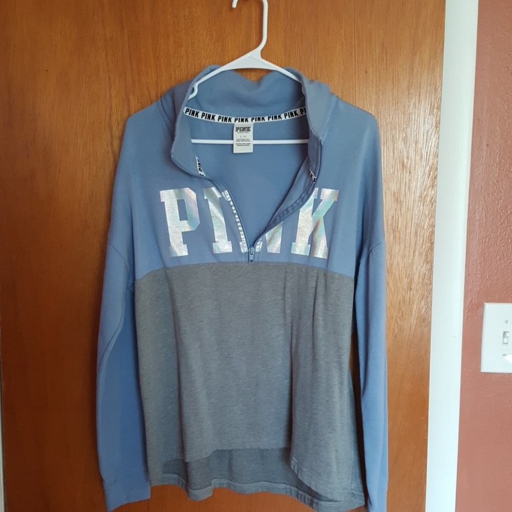 PINK half zip