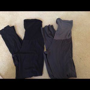 Pea in the Pod & Motherhood Maternity tights small