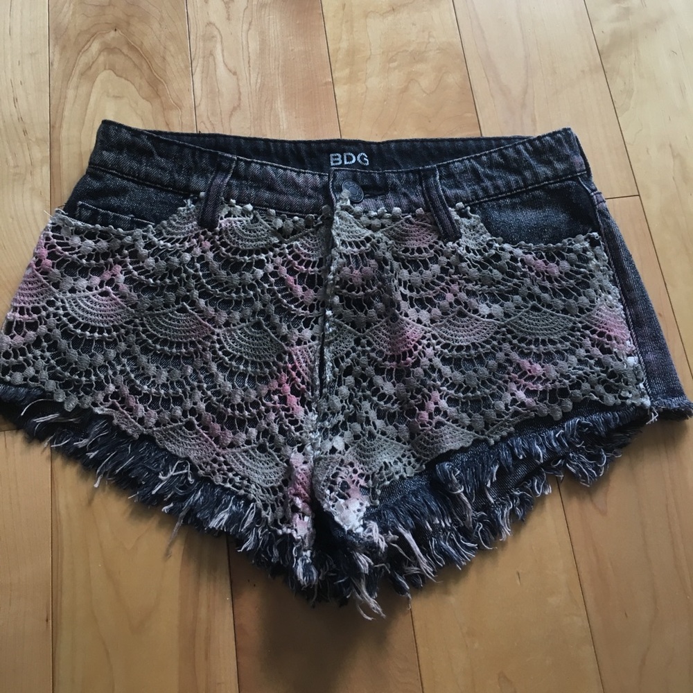 Urban Outfitters Low Rise Distressed Shorts