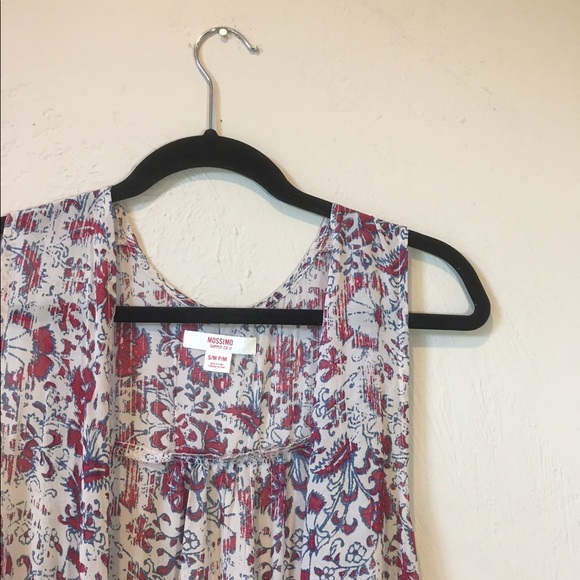 Boho floral vest! Worn once! Perfect condition! - Picture 2 of 4