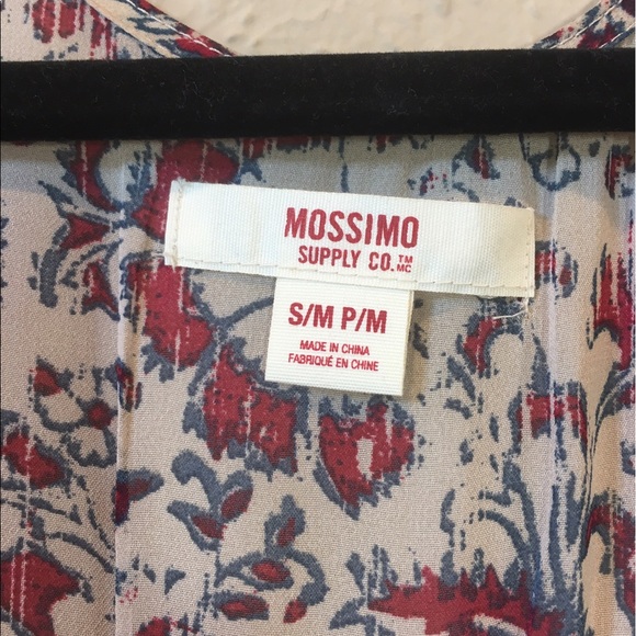 Boho floral vest! Worn once! Perfect condition! - Picture 4 of 4