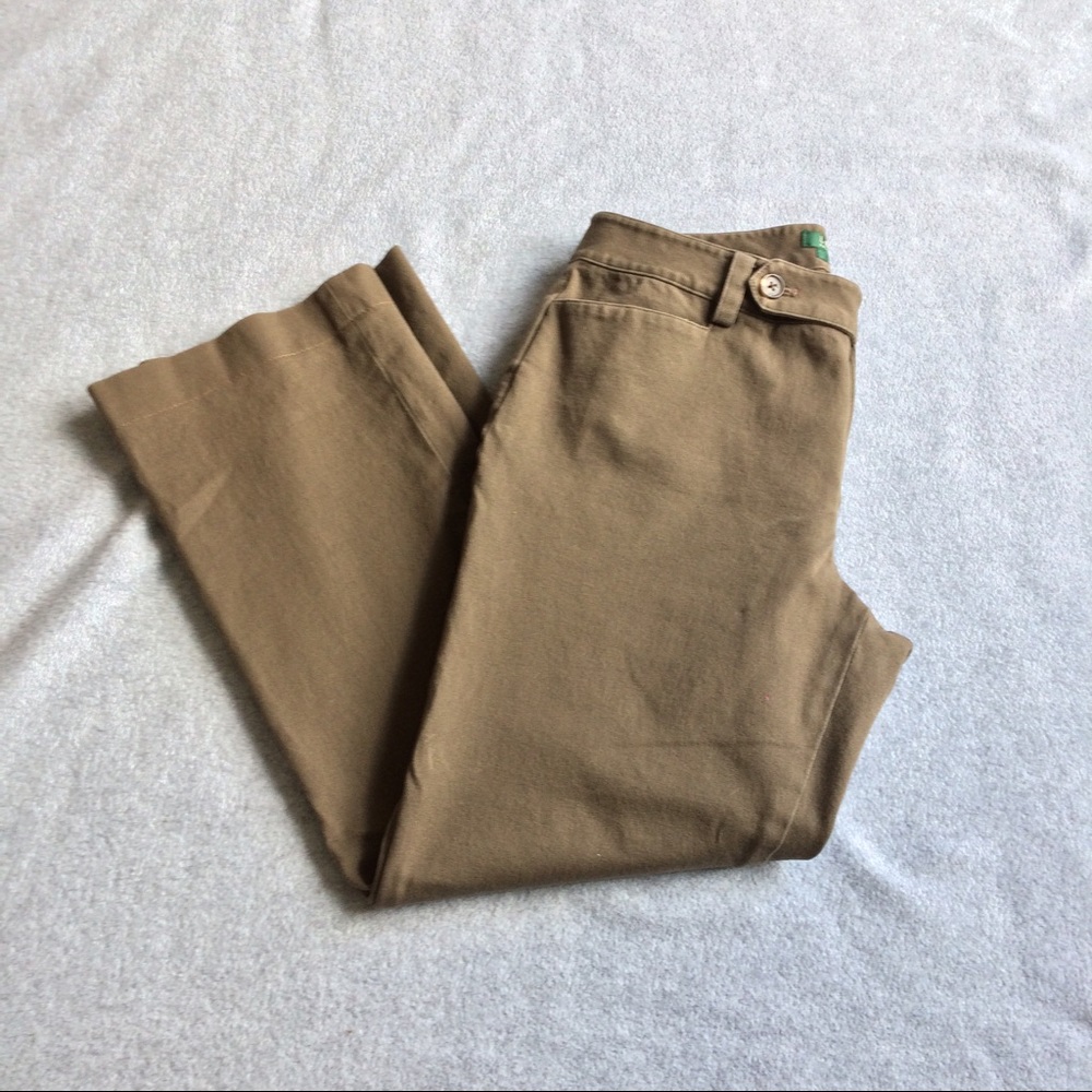 Ralph Lauren Pants Brown Adelle Style Straight Leg
