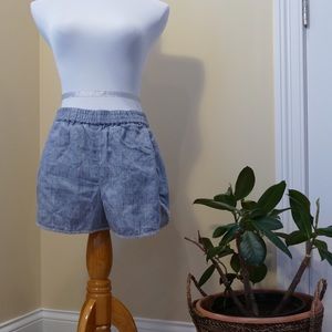 Madewell linen shorts