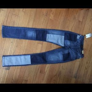 Boohoo Patched Jeans